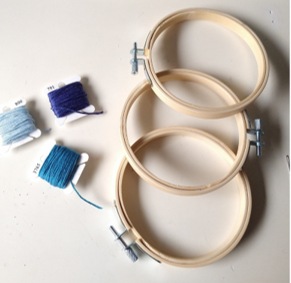 Bastidor maternidade criação