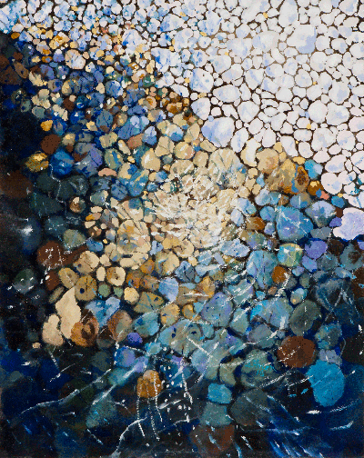 DRY AND WET PEBBLES