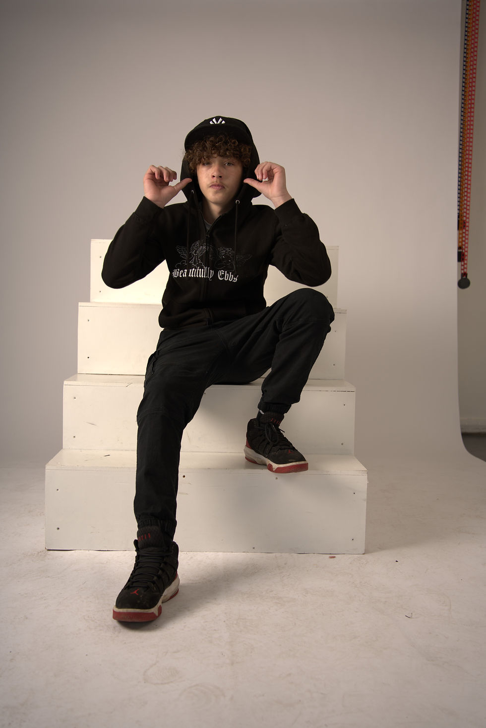 Thumbnail: Cherub Black Zipper
