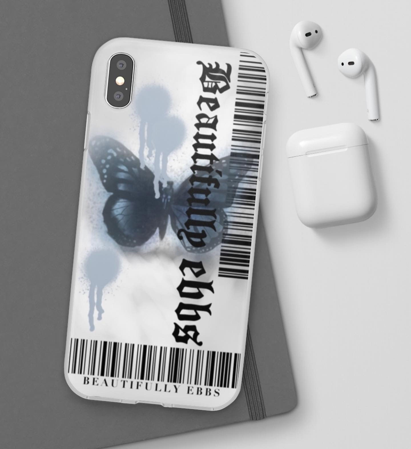 Butterfly Barcode Phonecase