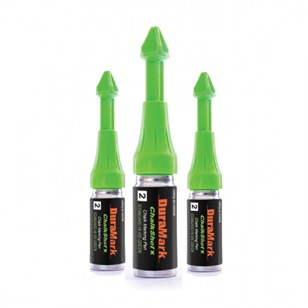 DuraMark Chalkshot Green Chalk Marking Pen Air Gas MarxMate Spot