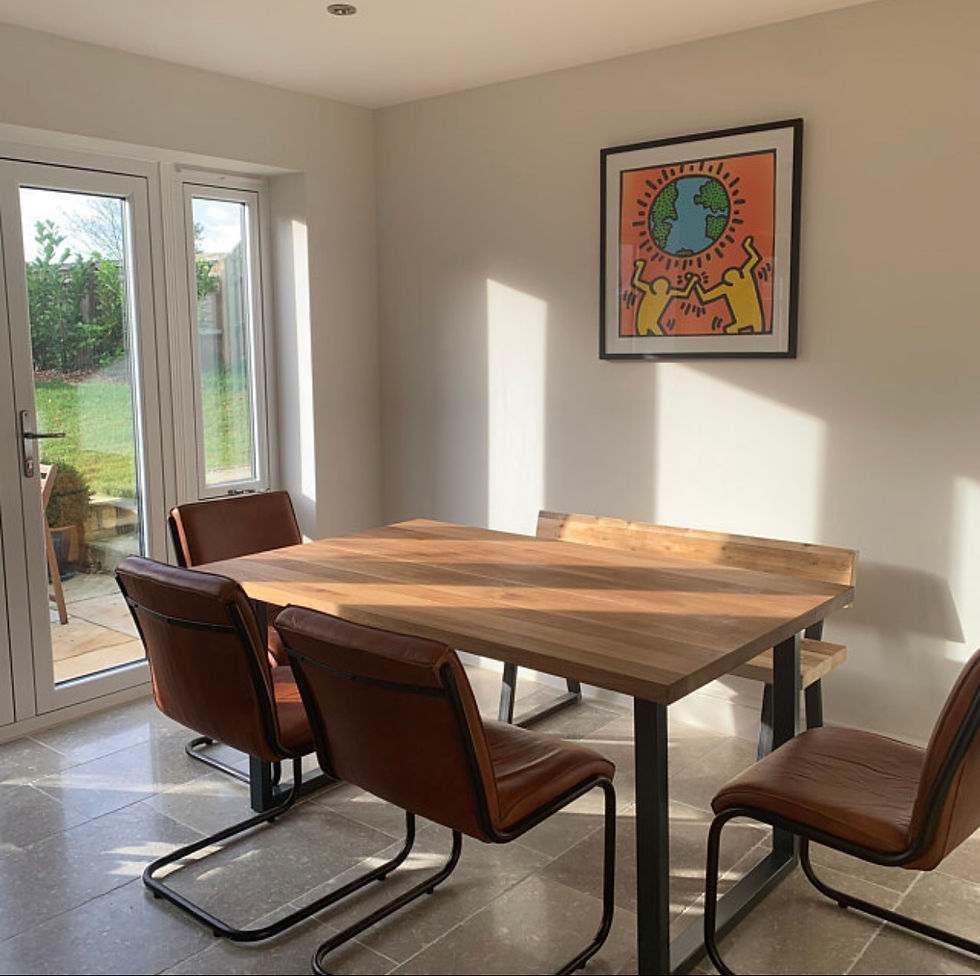 Thumbnail: The Oxford Solid Oak Dining Table
