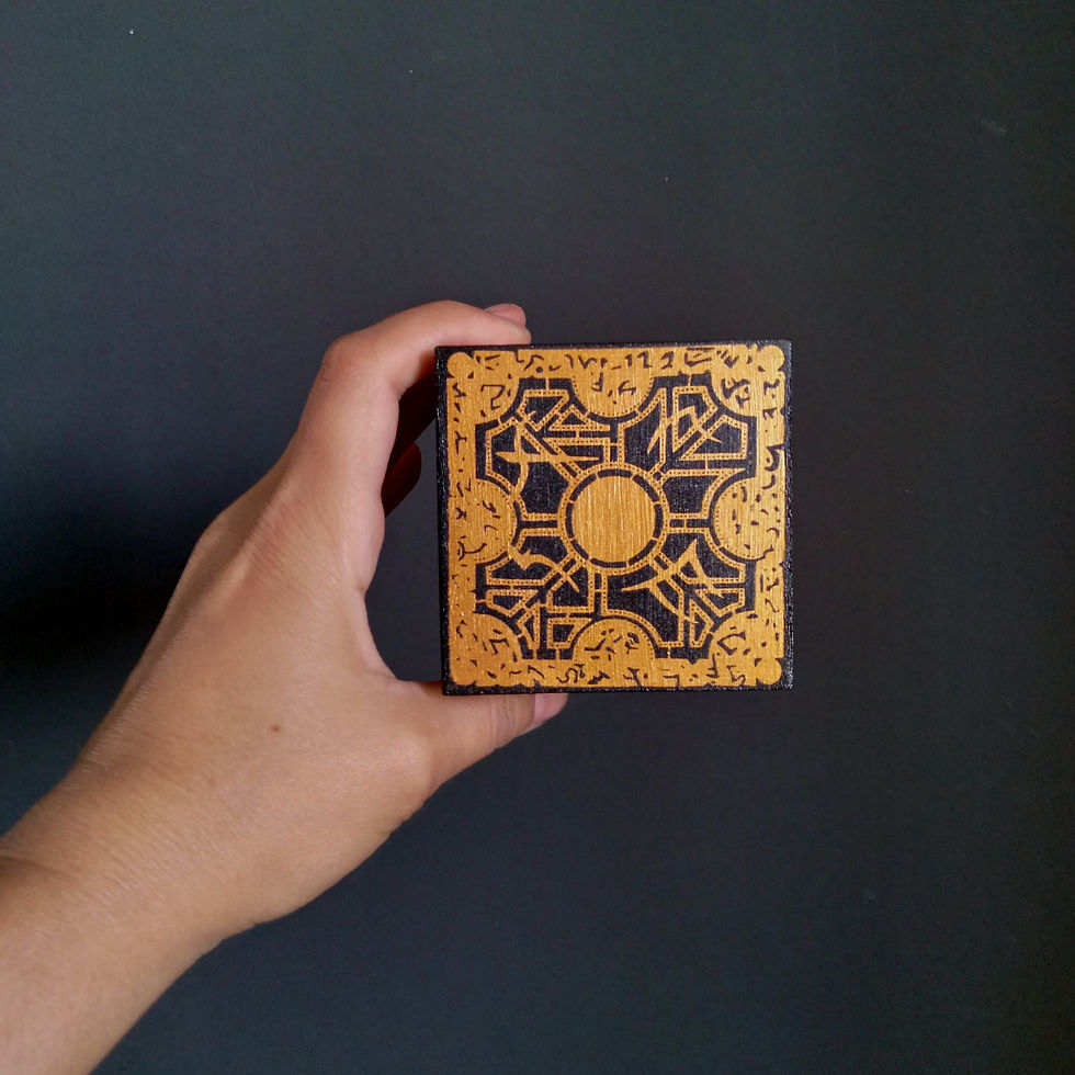 Miniatura: Cubo das lamentações - Hellraiser box - Caixa Cubo LeMarchand