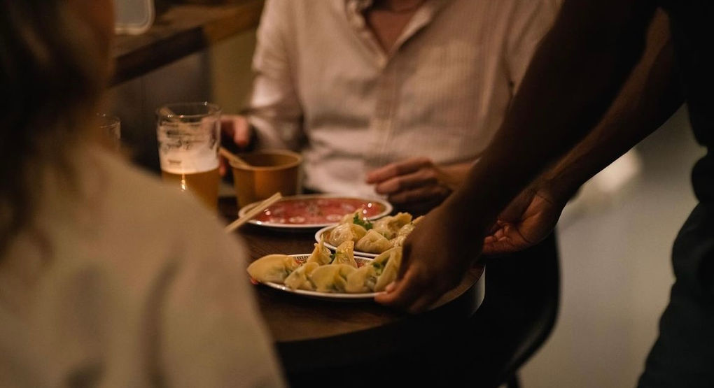 MAMA CHENS DUMPLINGS pop-up catering in London.