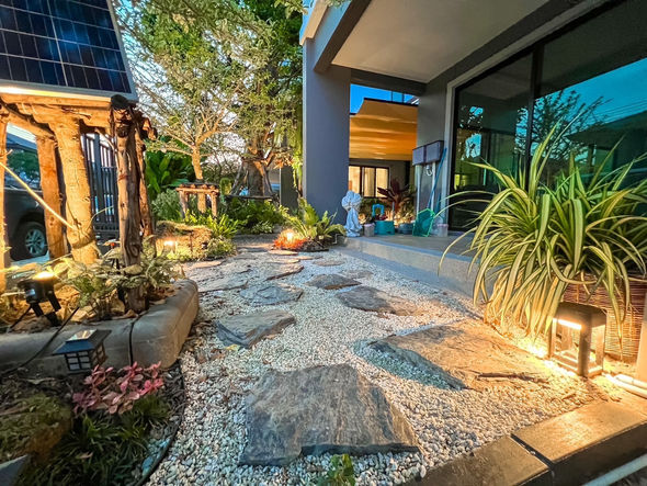 Aqua Lands | ระบบไฟส่องสว่างภายในสวน (Garden and Landscape Lighting )