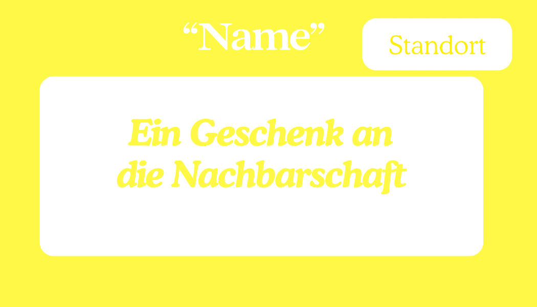 Nachbarschaftsgutscheine