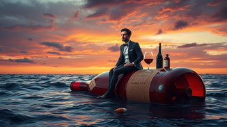 Sommelier em alto mar