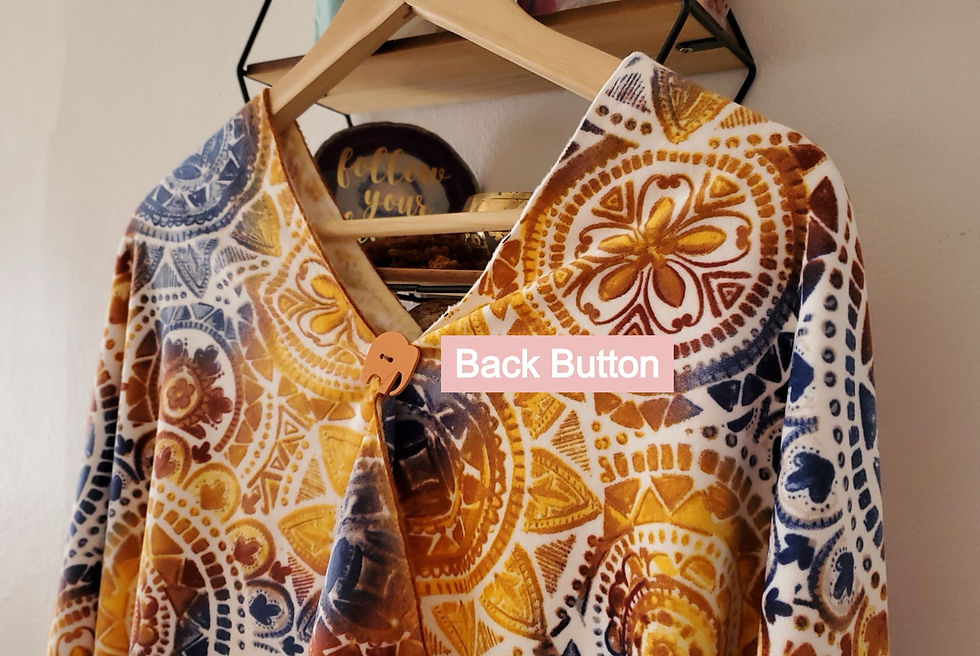 Thumbnail: Fleece Mandala Print Shawl