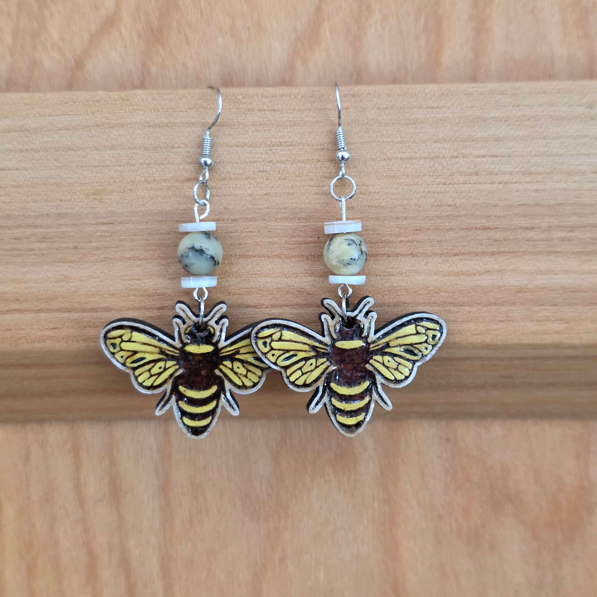 All The Buzz on Yellowheart w/Bumblebee Jasper