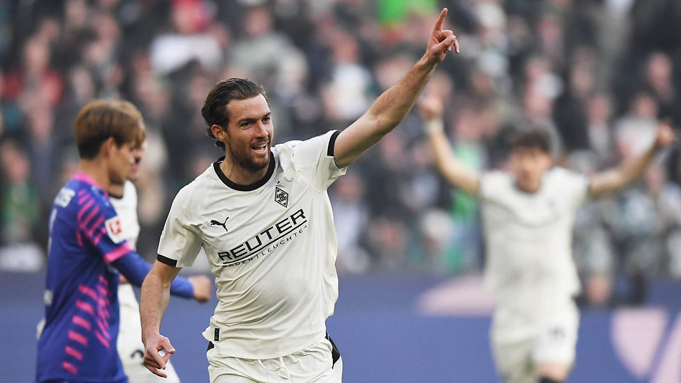 Latéral droit américain de Gladbach, Joe Scally a marqué.