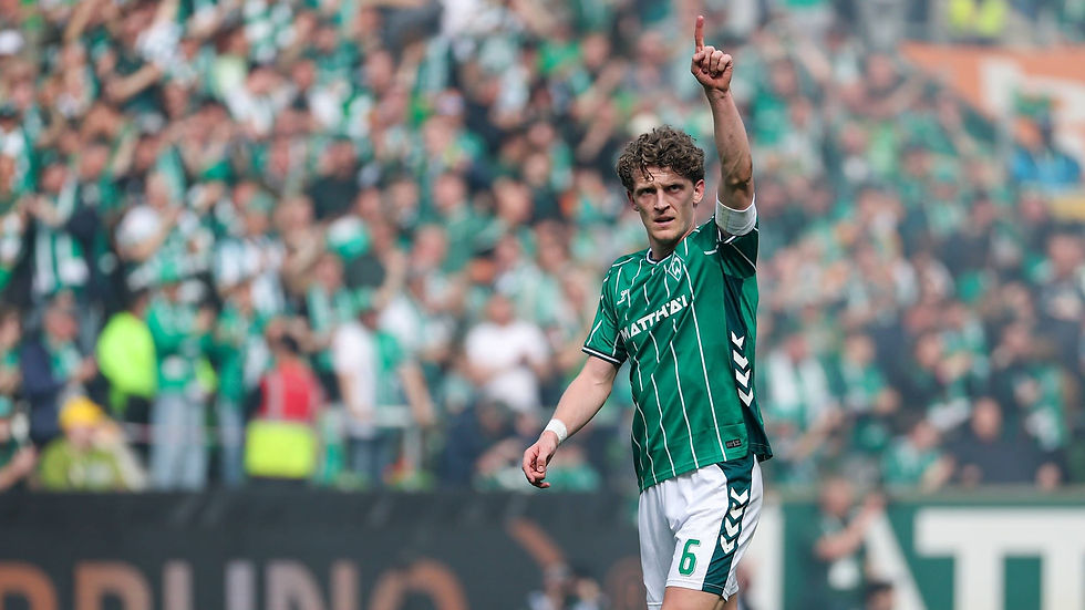 Jens Stage, le meilleur joueur du Werder Brême cette saison.