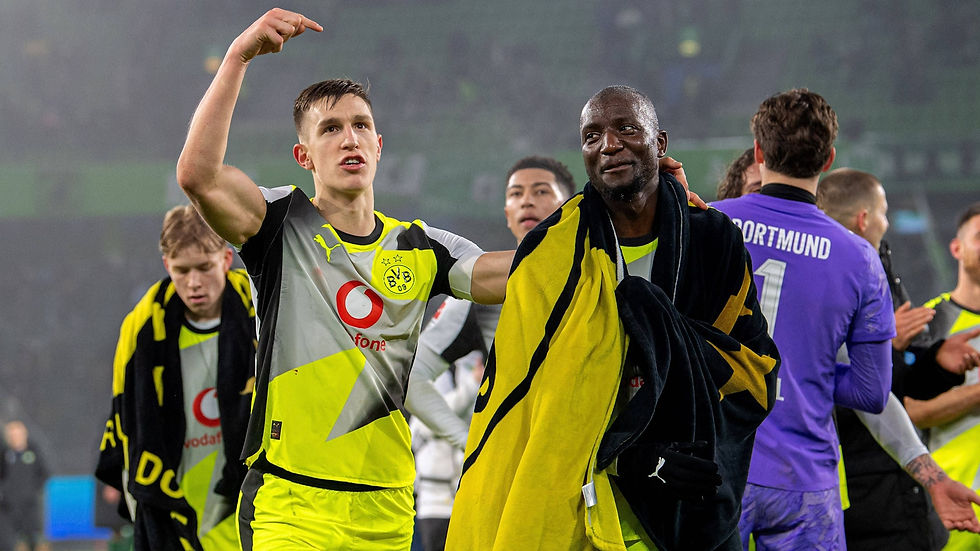 Guirassy et Schlotterbeck, la réconciliation.