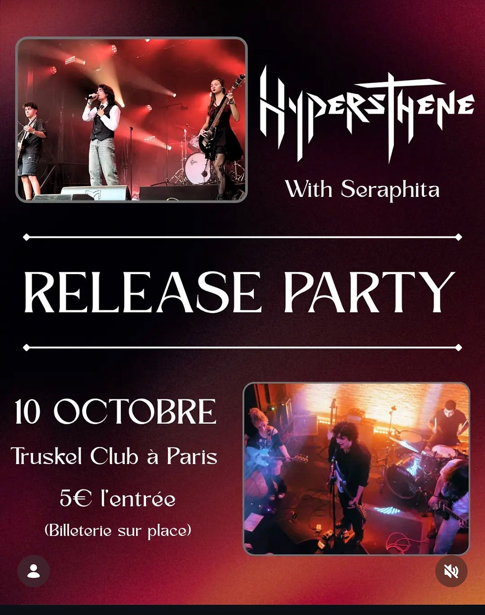 HYPERSTHENE RELEASE PARTY