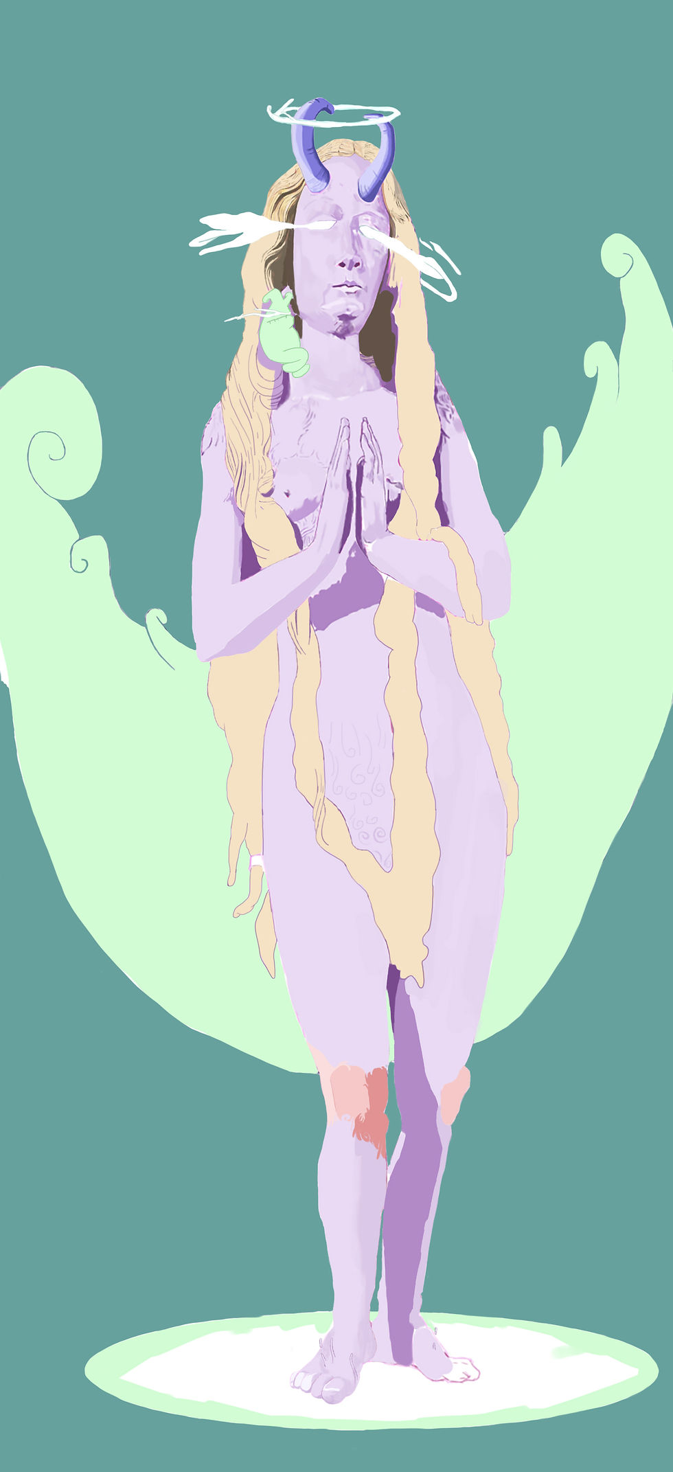 Wyrd Art Color WIP