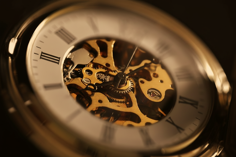 Golden Mechanical Watch
