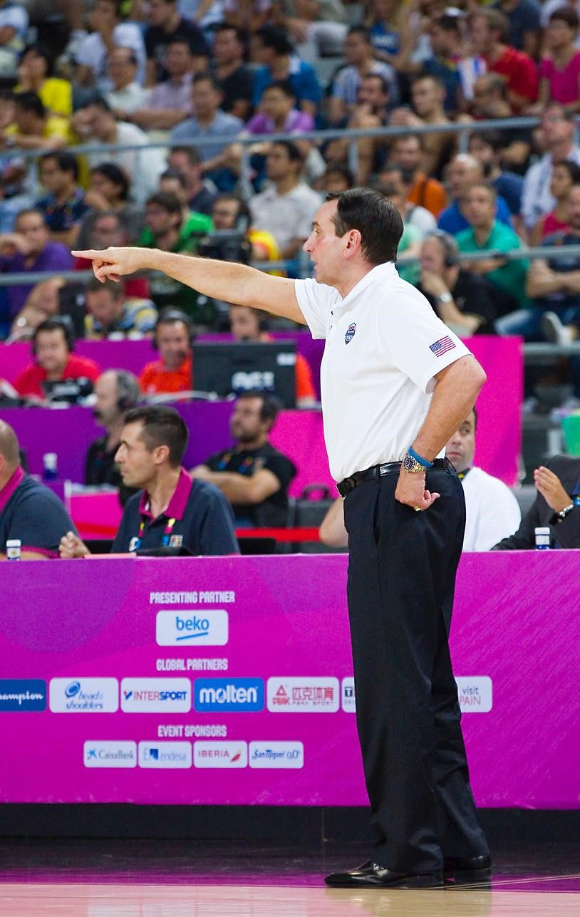 a coach coaching