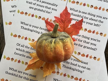 Strengthening Family Bonds: The Power of Thanksgiving Conversation Starters