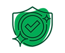 sheild with checkmark icon