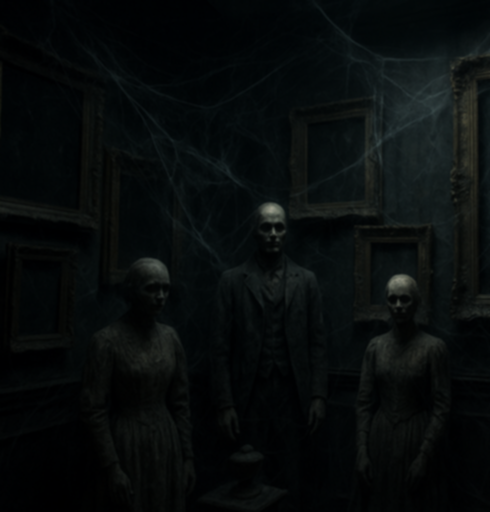 Creepy Manikins in a Haunted Art Museum