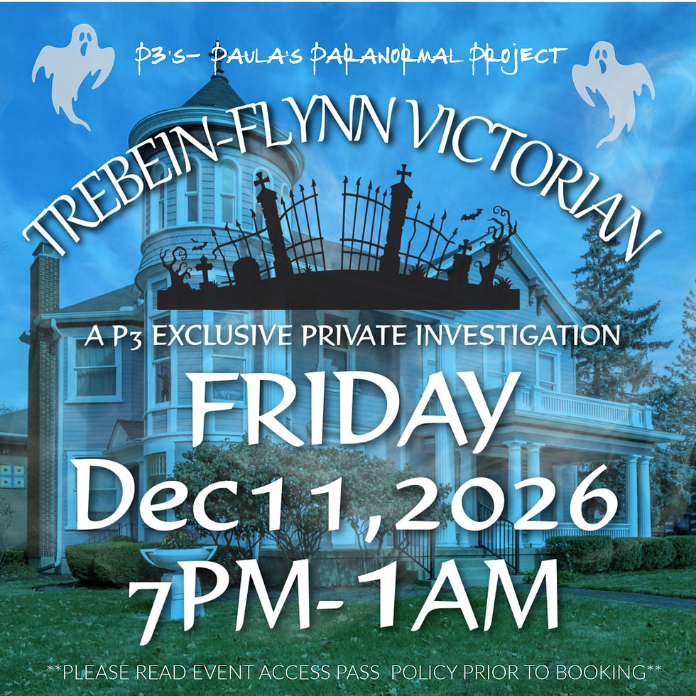 Trebein Flynn Victorian Ghost Hunt
