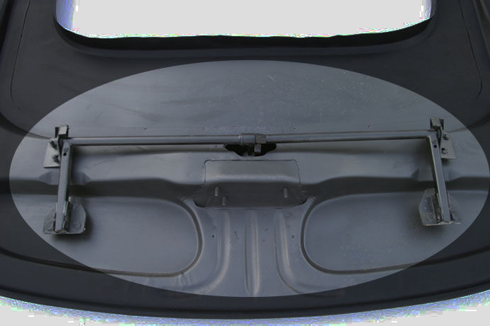 Thumbnail: 84-86 Tonneau hinge assembly