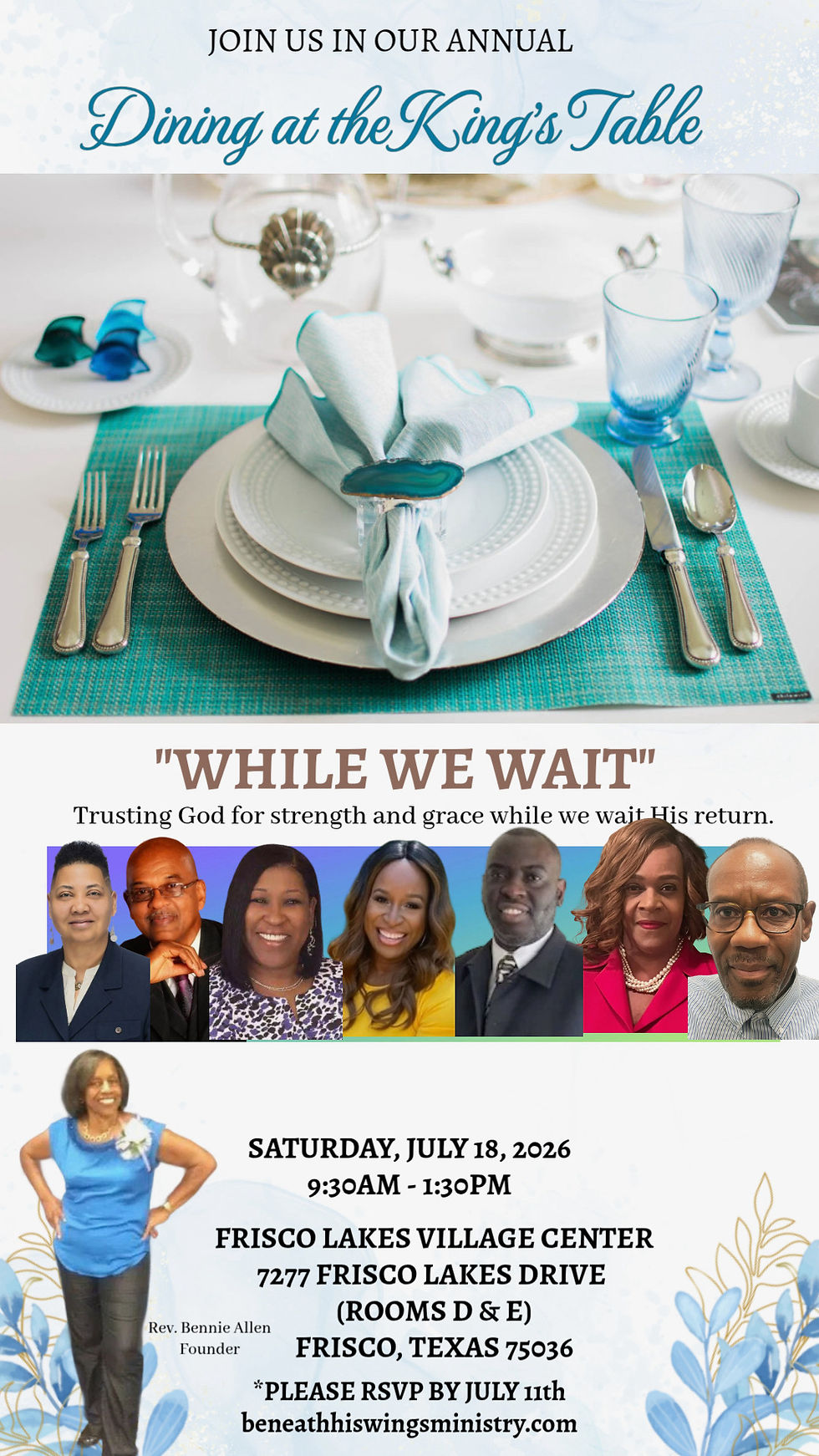 Dining at The King’s Table 