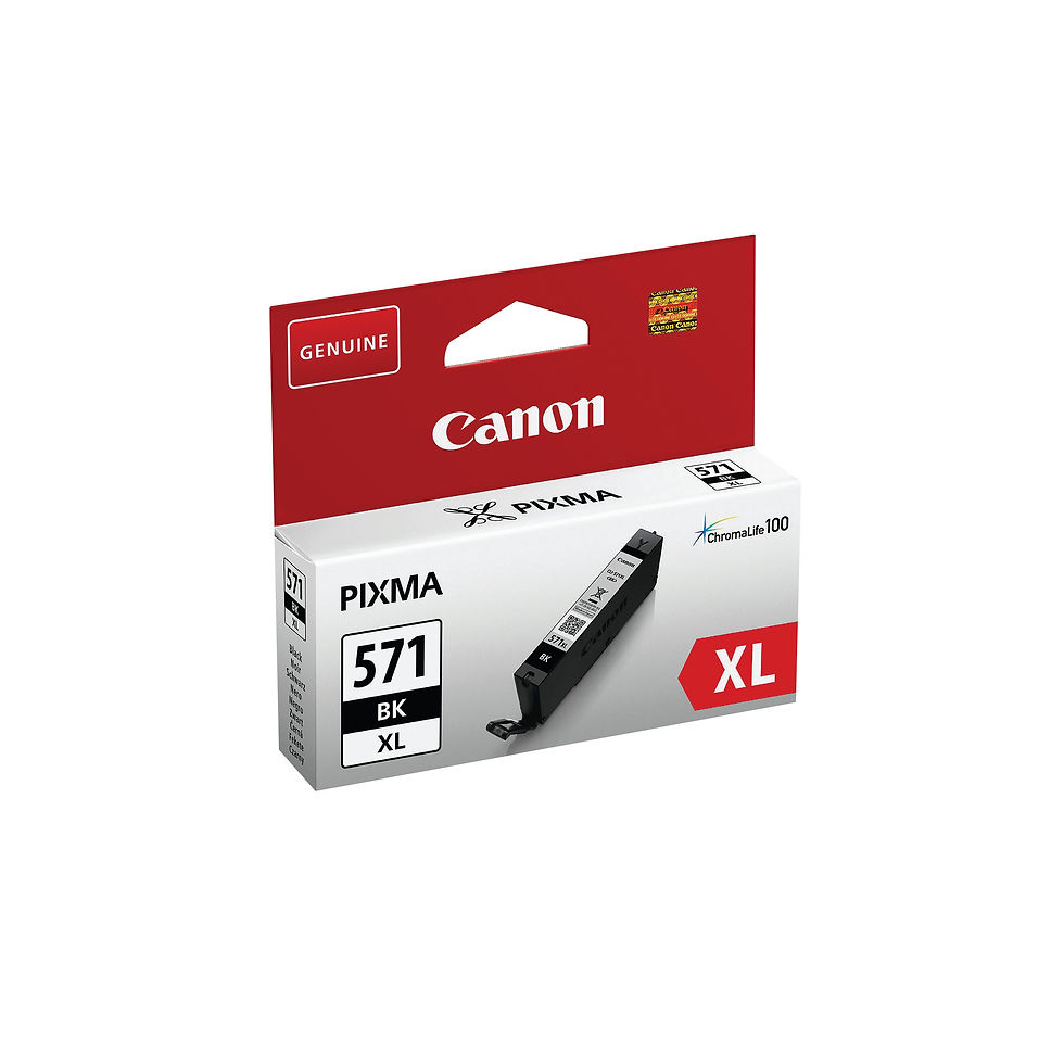 Thumbnail: Canon CLI-571XL Ink Cartridge High Yield Black 0331C001