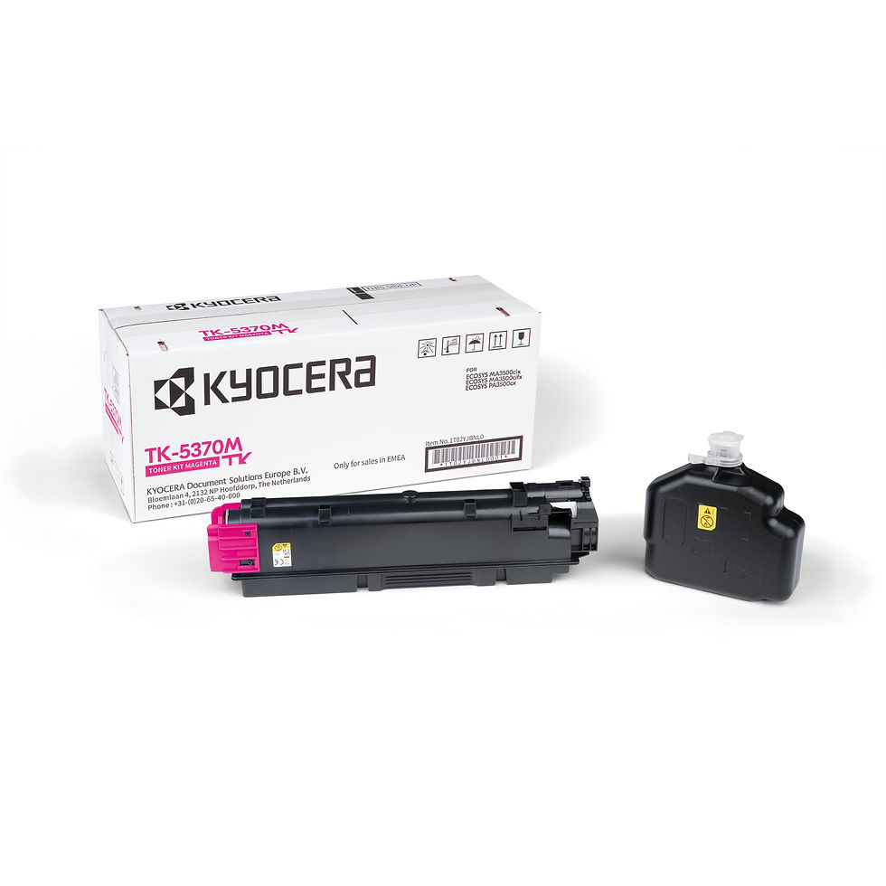 Thumbnail: Kyocera TK-5370M Toner Cartridge Magenta 1T02YJBNL0