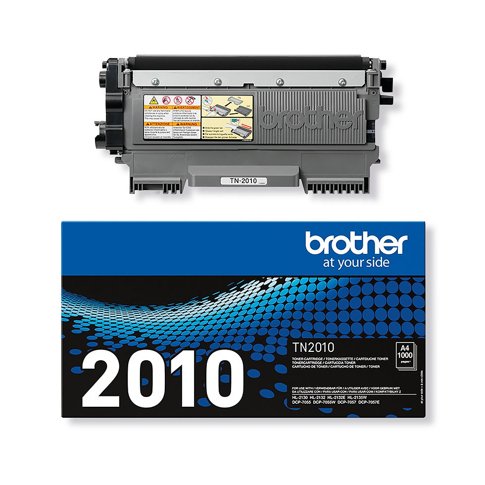 Thumbnail: Brother TN-2010 Toner Cartridge Black TN2010