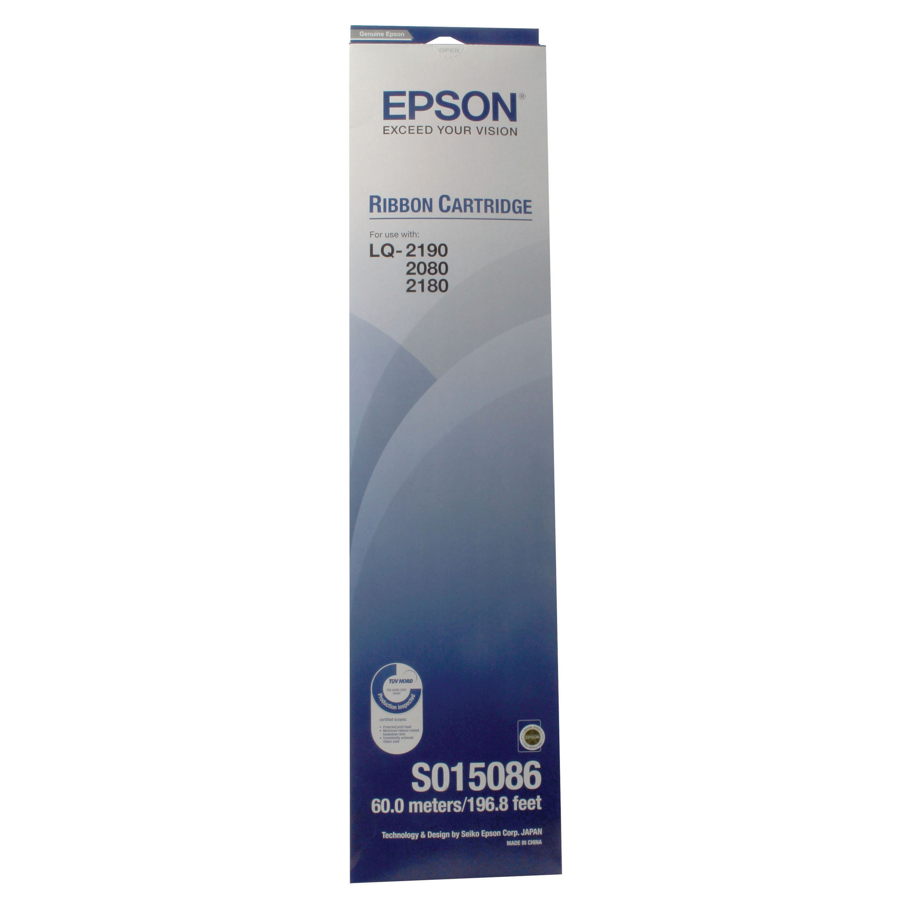 Epson SIDM Ribbon Cartridge Black C13S015086
