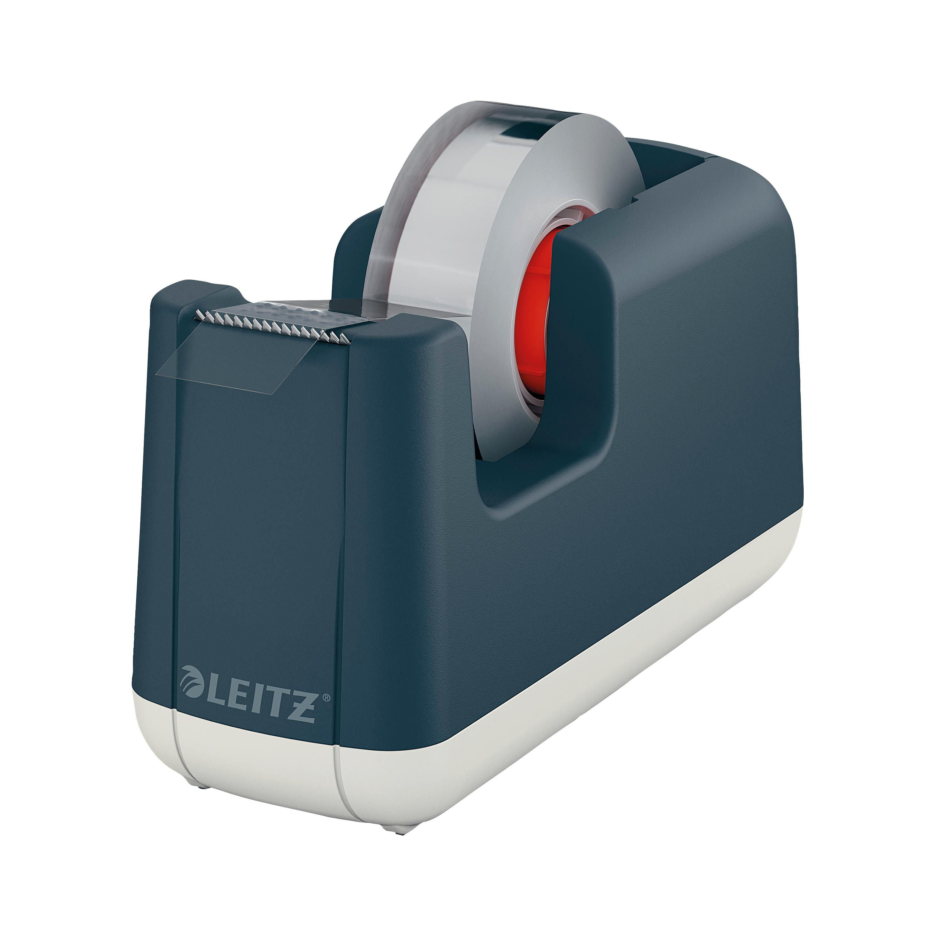 Leitz Cosy Tape Dispenser with Tape Heavy Base Velvet Grey 53670089