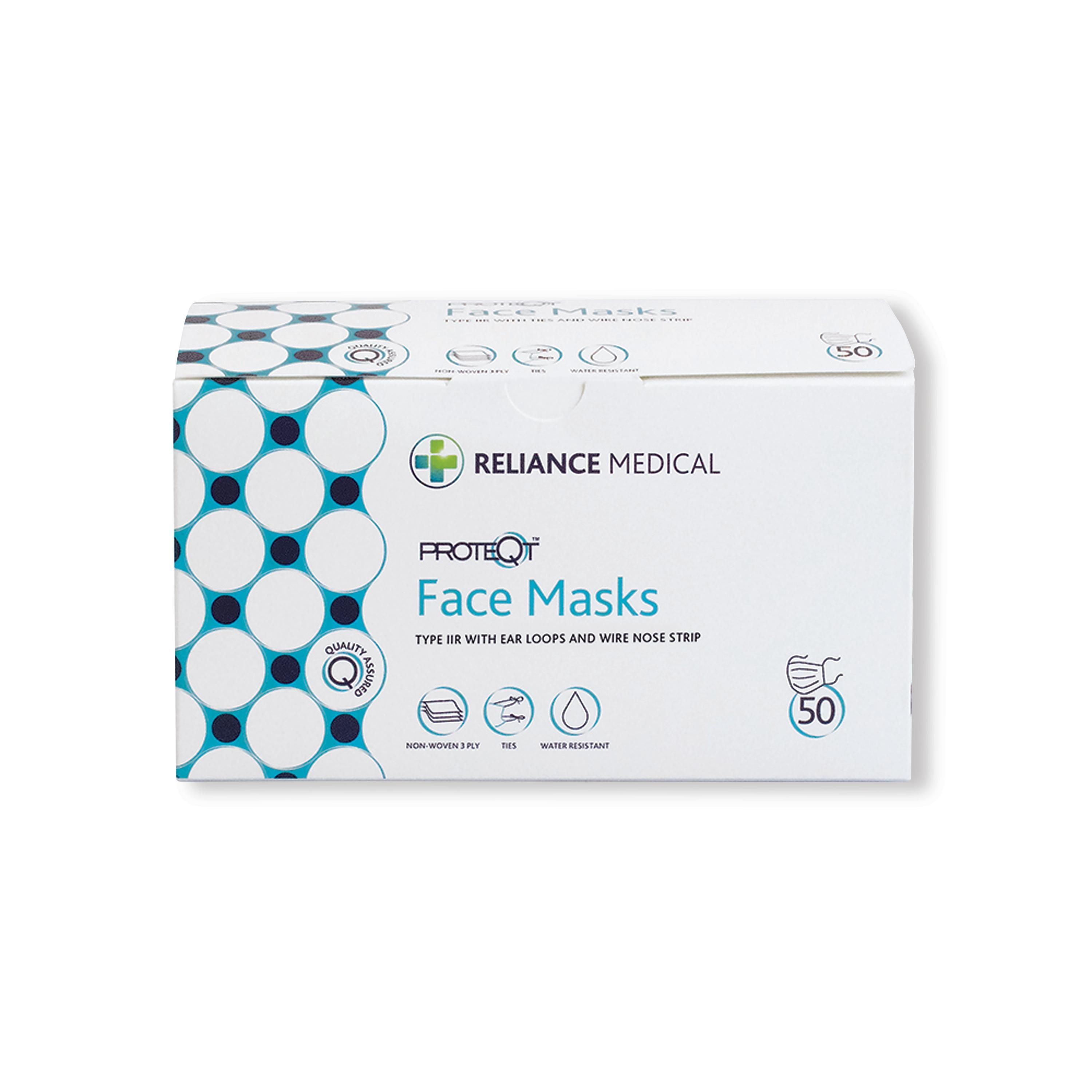 Disposable 3-Ply Face Masks Half Face (Pack of 50) WX120520