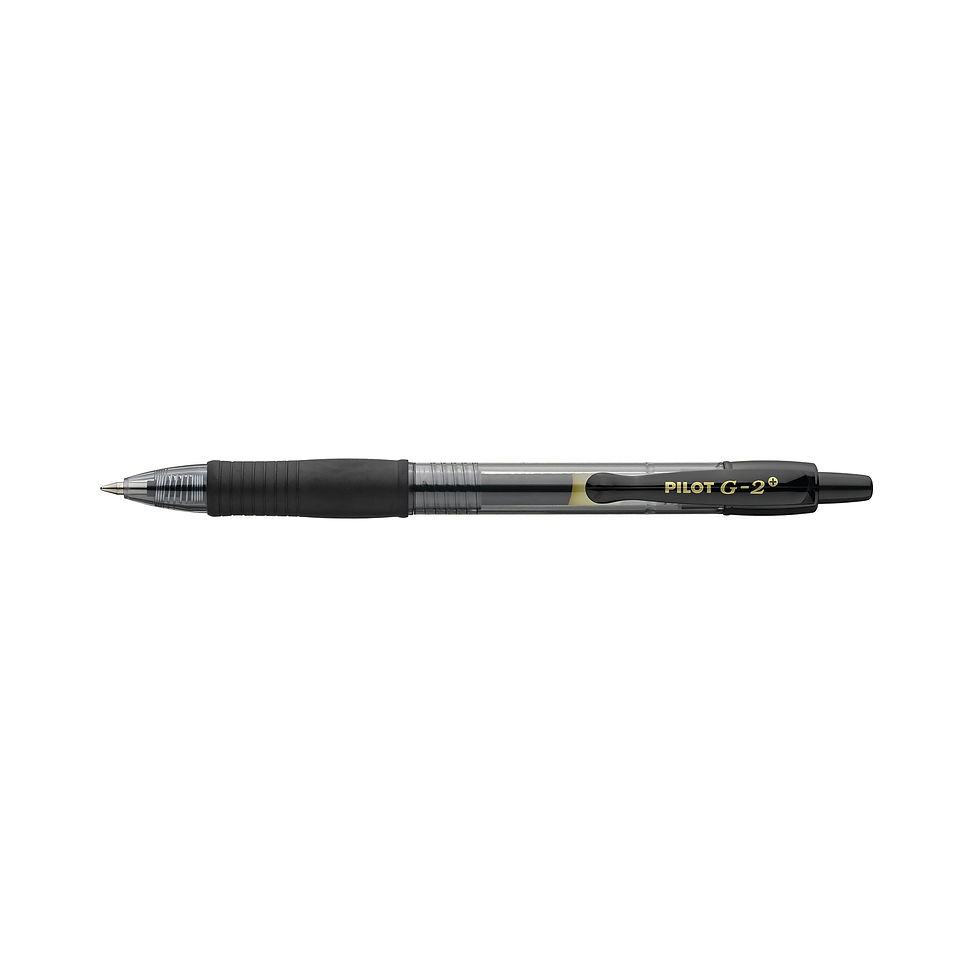 Thumbnail: Pilot G-2 Plus Begreen Gel Ink Rollerball Medium Black (Pack of 12) PUJ163166