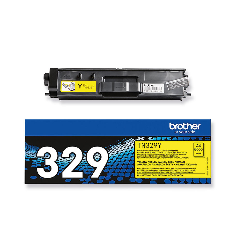 Thumbnail: Brother TN-329Y Toner Cartridge Super High Yield Yellow TN329Y