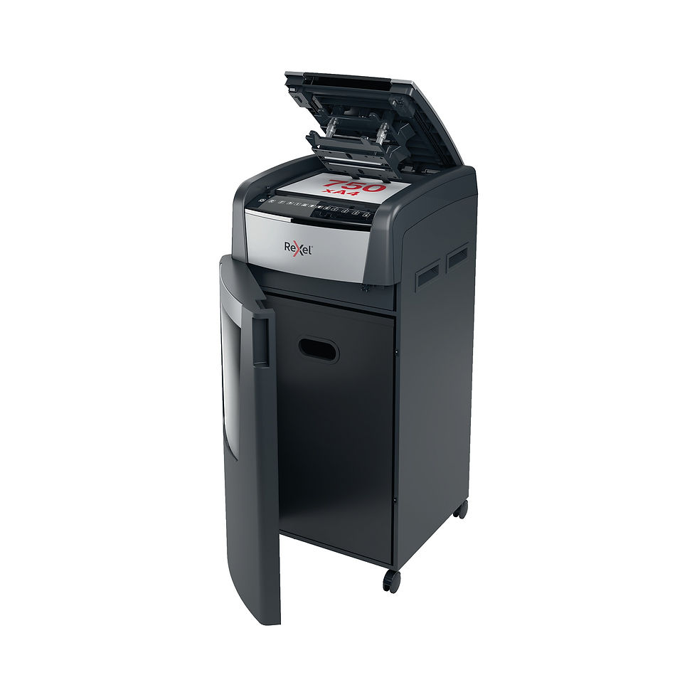 Thumbnail: Rexel Optimum AutoFeed+ 750X Cross-Cut P-4 Shredder 2020750X