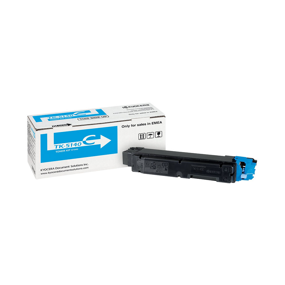 Thumbnail: Kyocera TK5140C Toner Cartridge Cyan TK-5140C