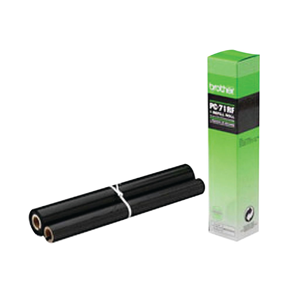 Thumbnail: Brother PC-71RF Thermal Transfer Ribbon Refill Black PC71RF