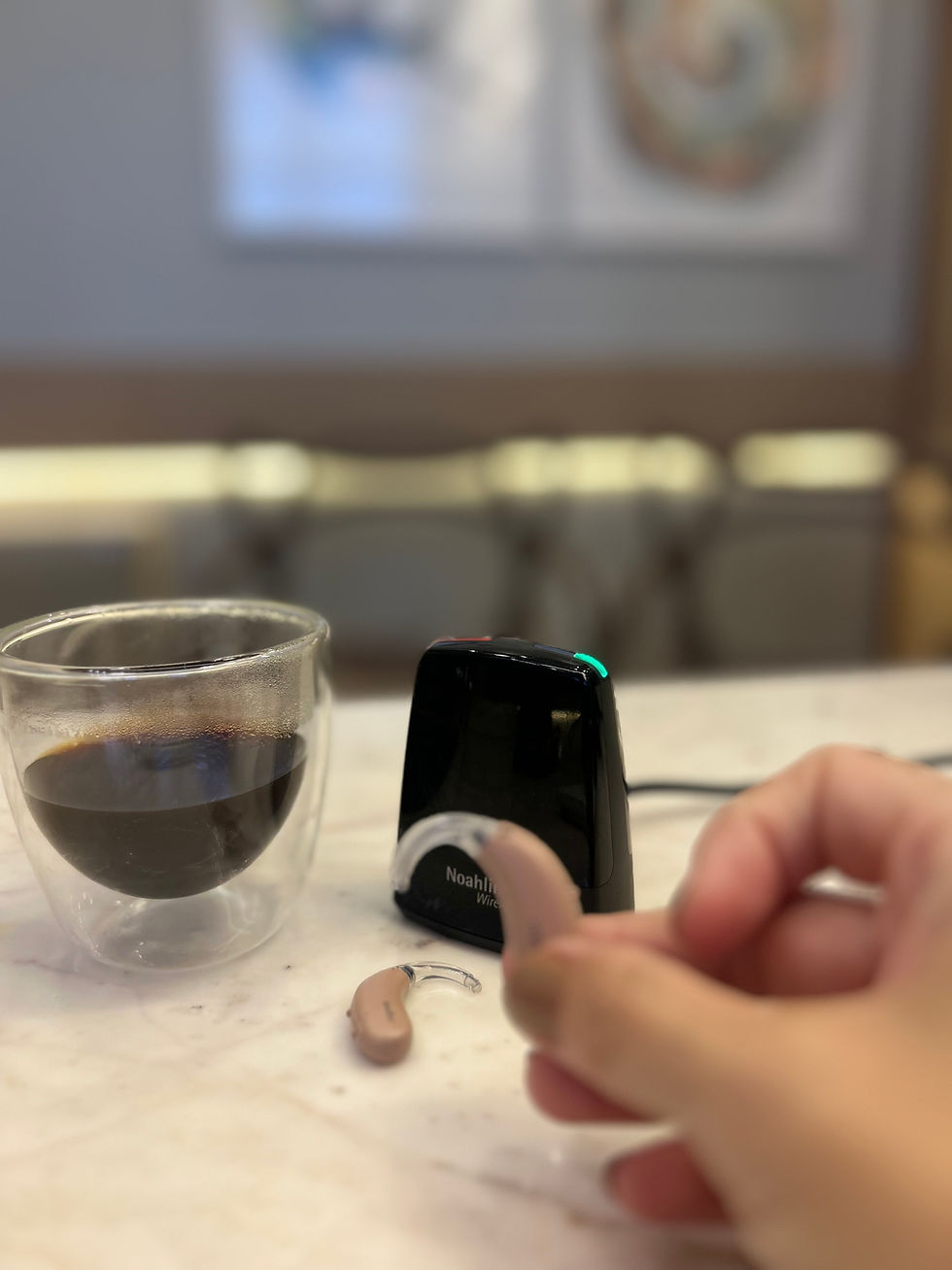 Manutenção e conserto de aparelhos auditivos