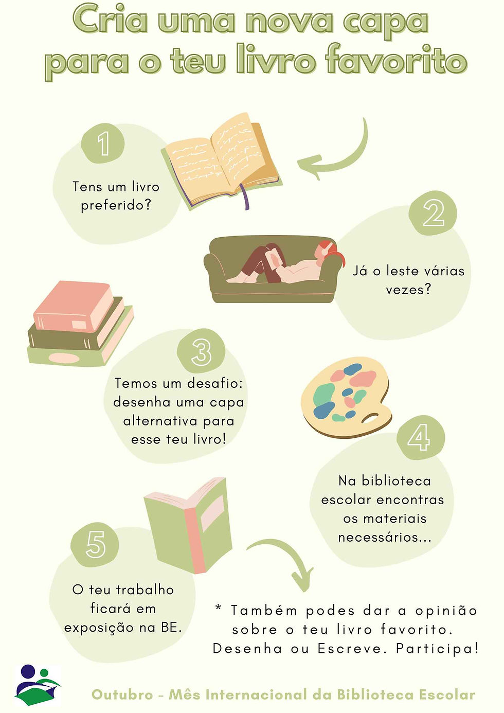 Cria uma capa alternativa do livro preferido