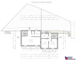 Pianta piano primo Lotto A - scala 1a100