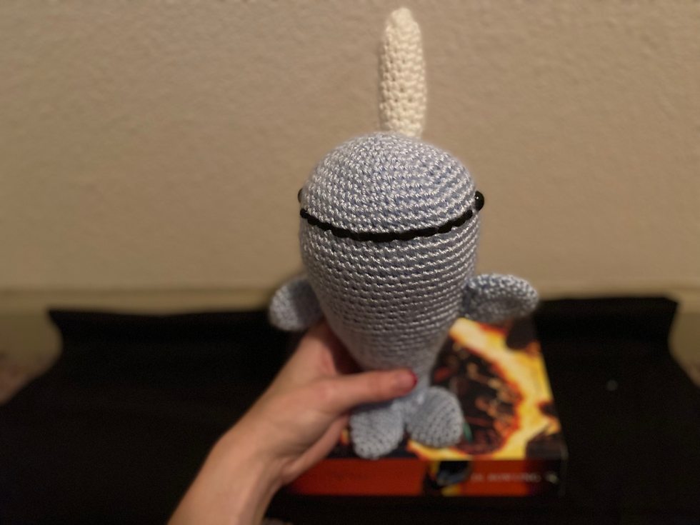 Thumbnail: Crochet Narwhal
