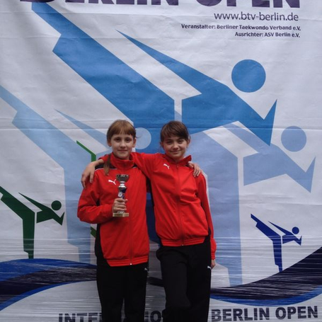 3. Platz bei den Berlin Open 2014!
