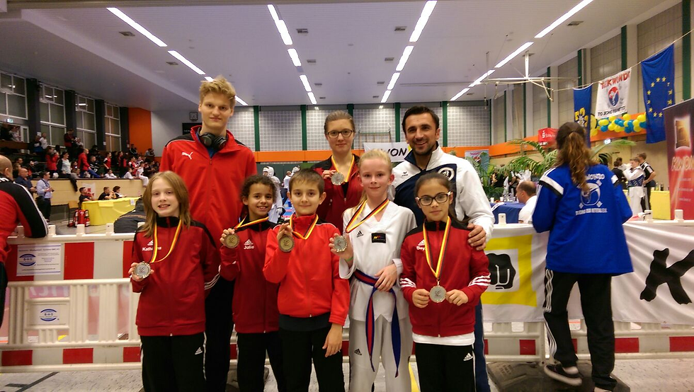 Sechs Medaillen bei Euregio Cup