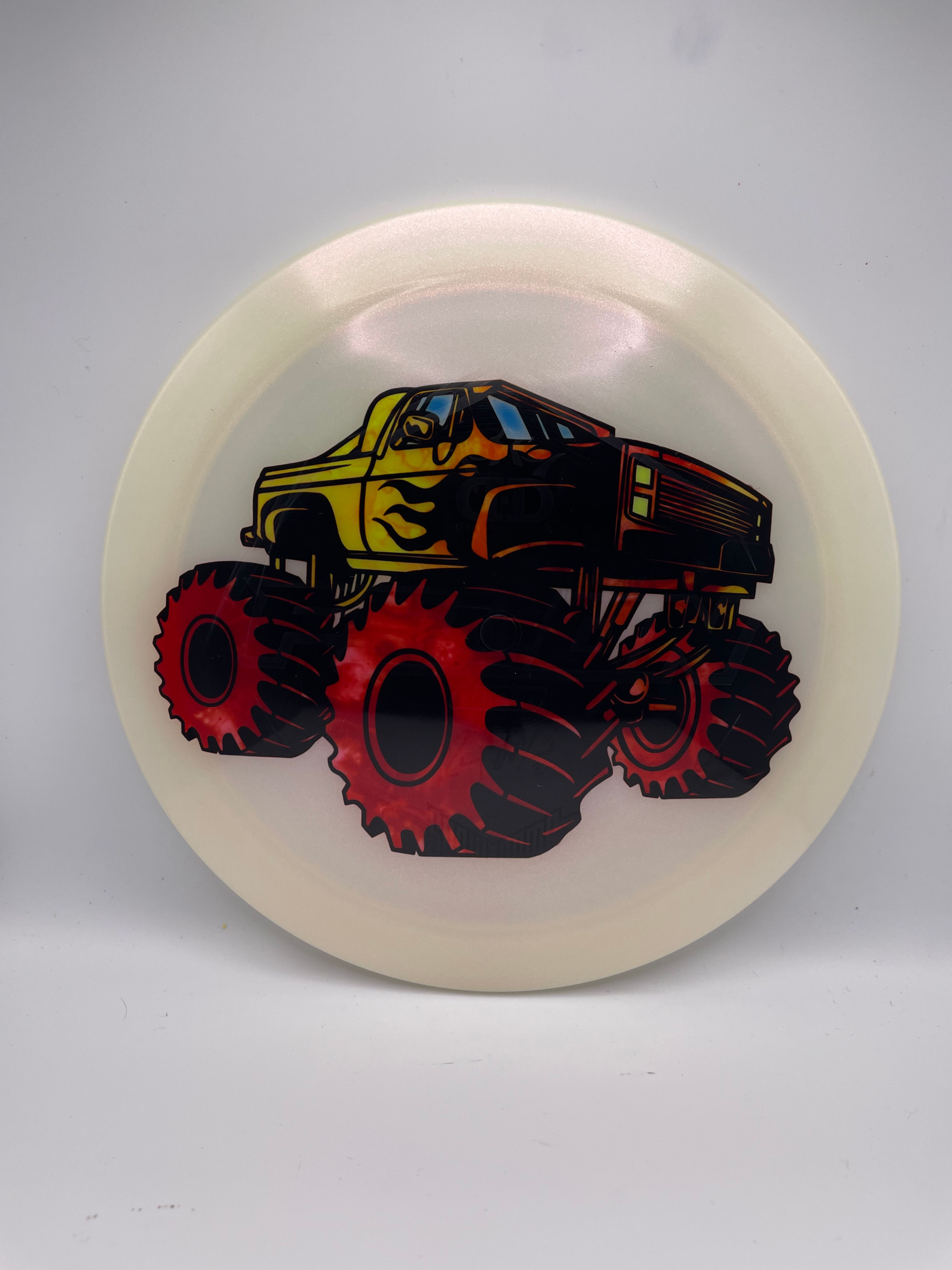 Frontside Fiery Monster Truck Felon