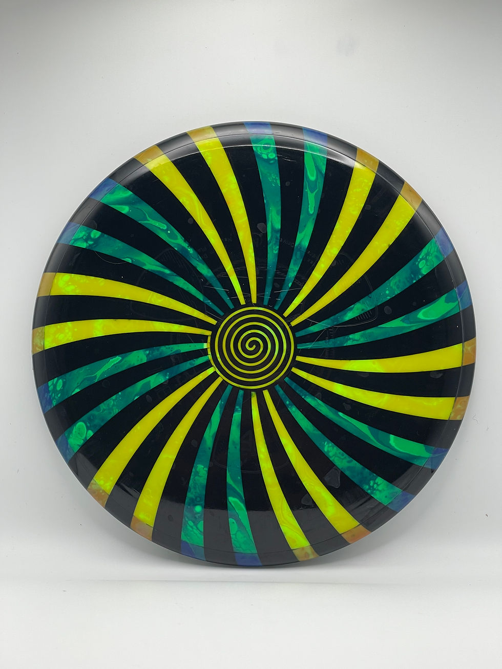 Frontside Blue and Yellow Spiral Spin Wheel Hex