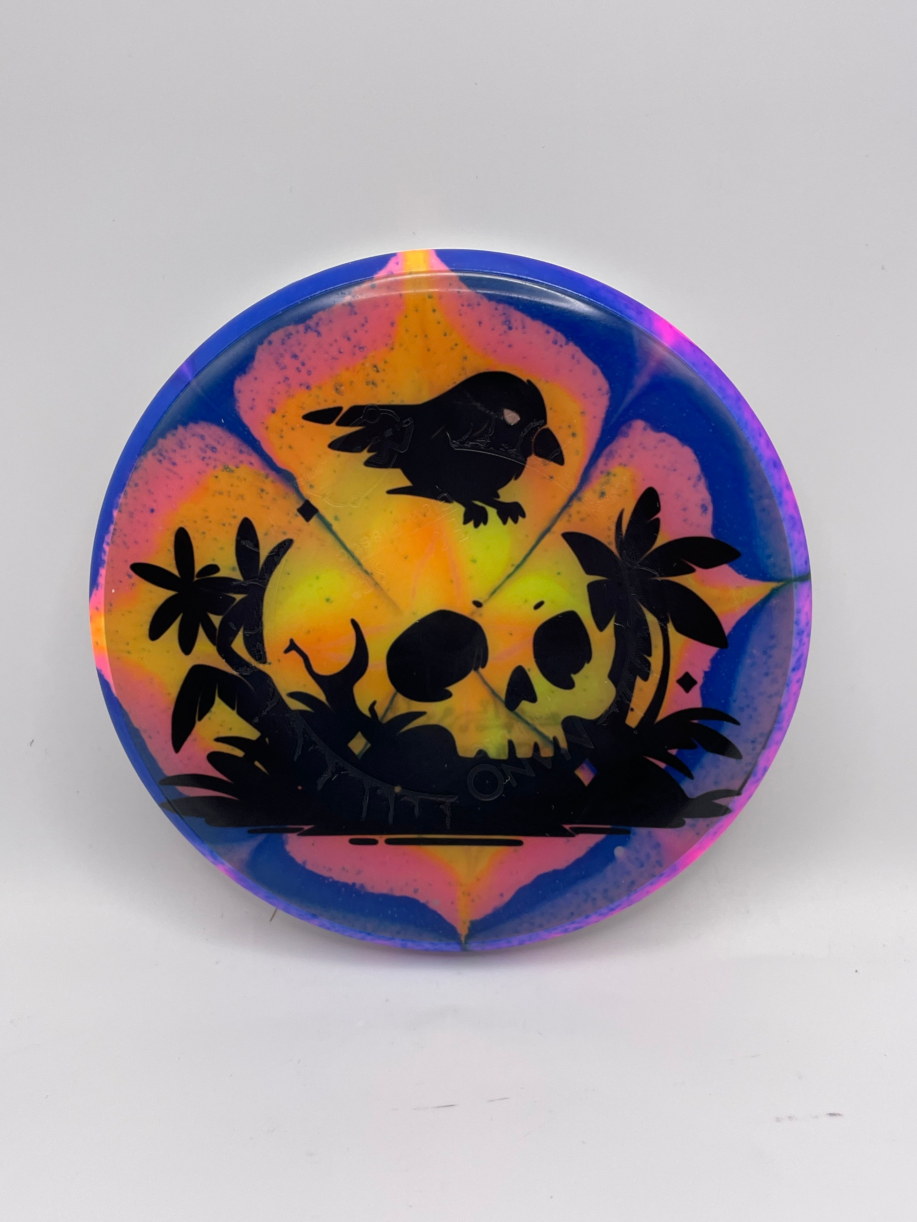 Frontside Skull and Bird in Paradise Mini