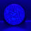 Thumbnail: Frontside blue stained glass mini under blacklight