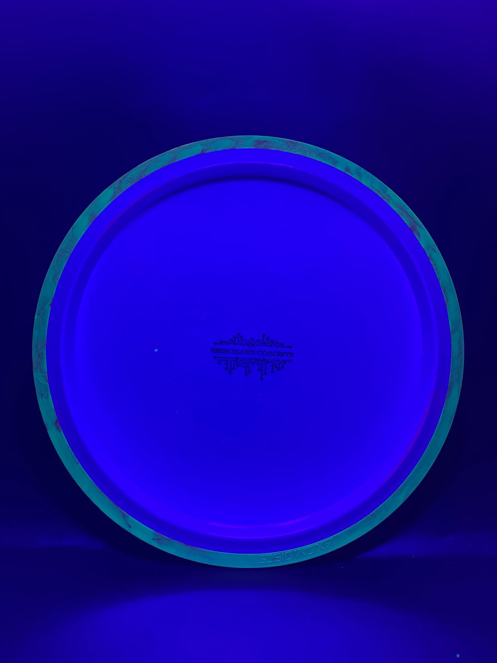 Thumbnail: Backside Extra Large Rainbow Cell Crave under blacklight