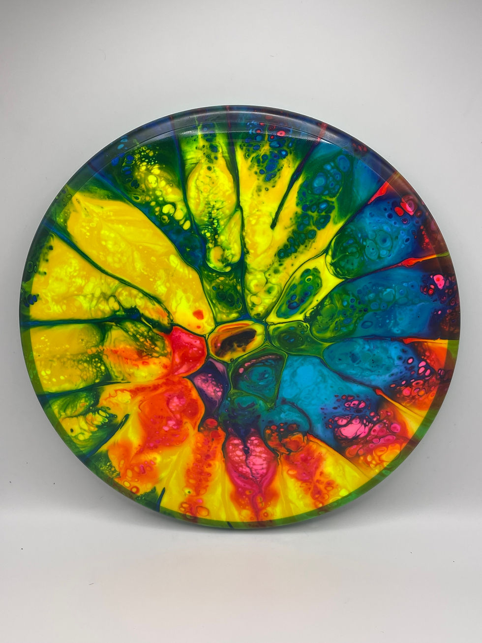 Frontside Rainbow Spiral Burst Balance