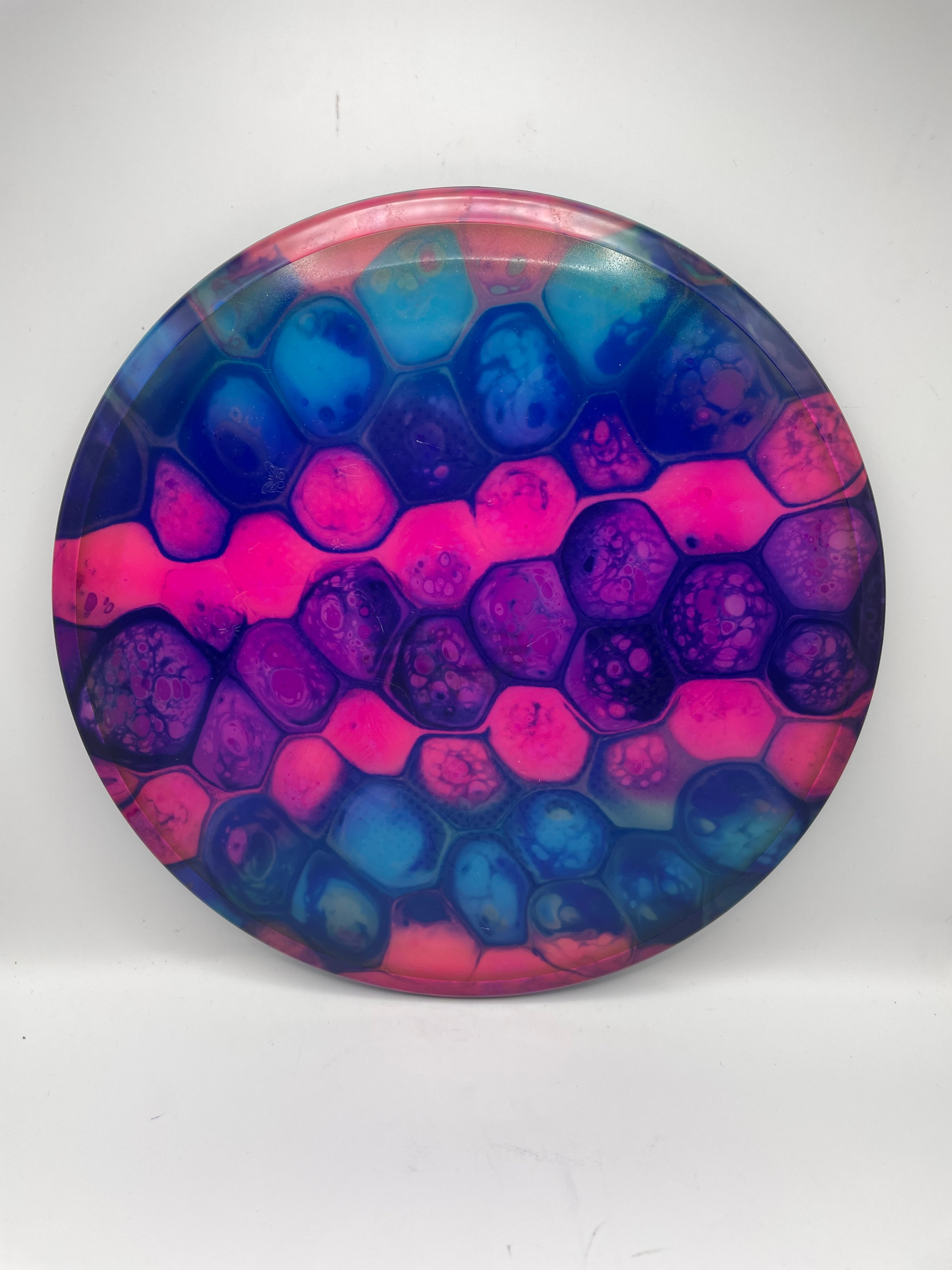 Frontside Blue, Pink and Purple Cells Glow Crave